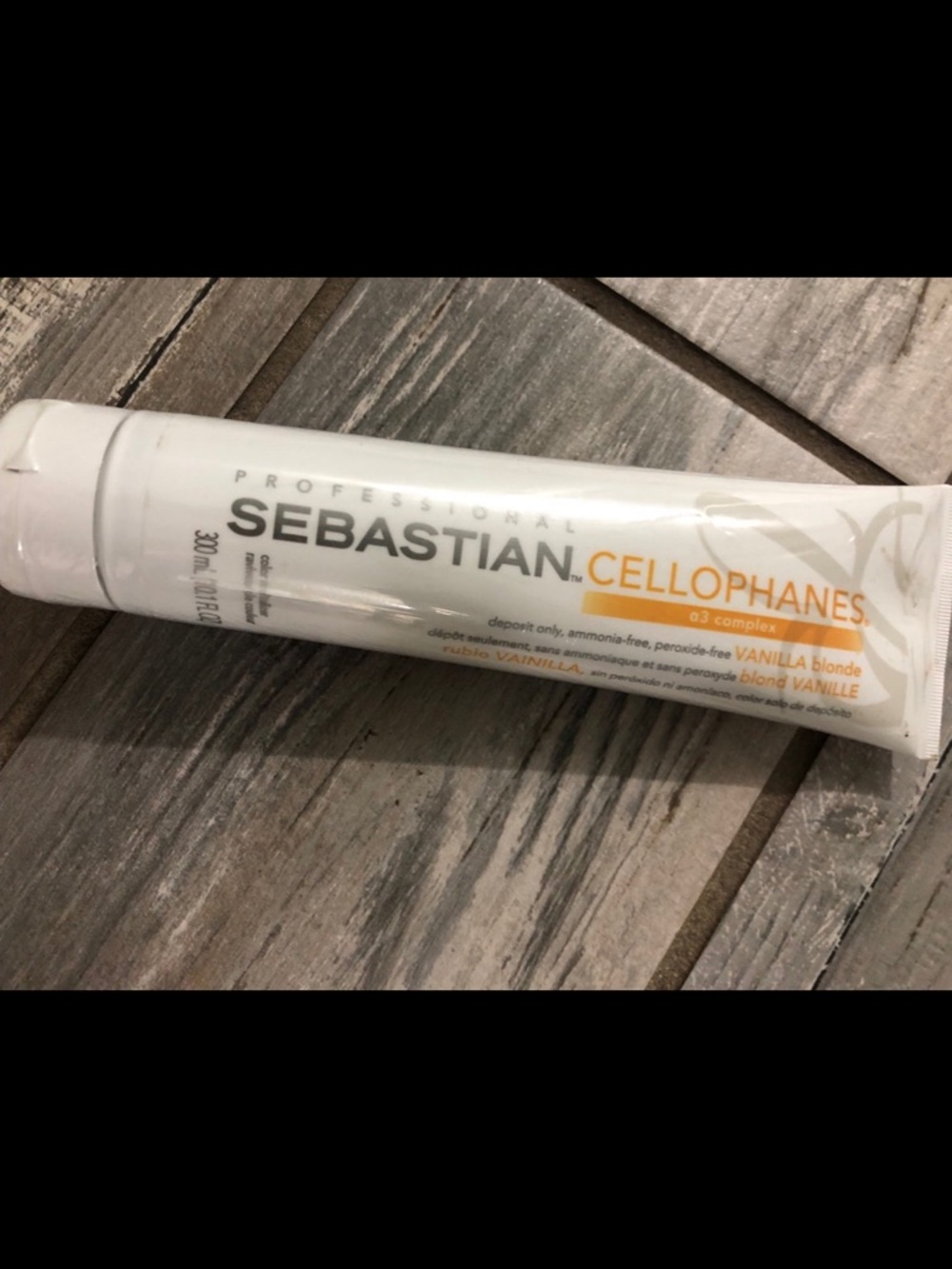 SEBASTIAN Cellophanes Vanilla Blonde Hair Gloss